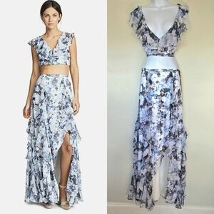 Fame and Partners Eliza Skirt Set Womens 4 Fairycore Feminine Ethereal Whimsical